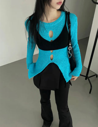 layered pleats mini SK (3c)