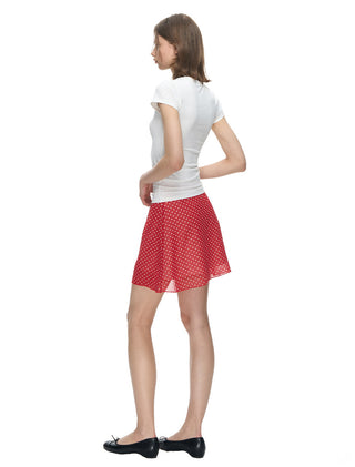 [NECY] Coco Red Mesh Dot A