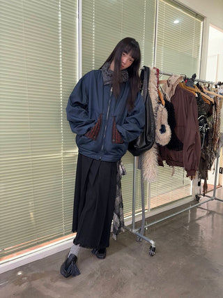 [NeverSeez] Wool-Lined Pilot Jacket