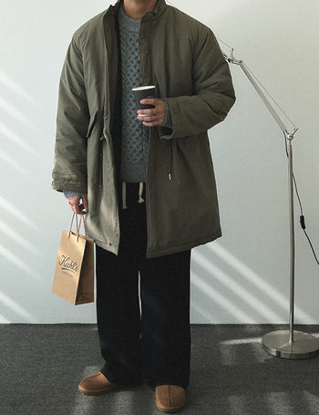 Alpha Padded Long Parka (3 colors)