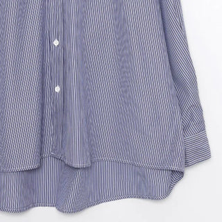 Oversized striped shirt