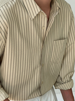 Cohen Seersucker Stripe Shirt