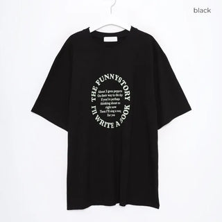 Lettering Logo Casual T-shirt