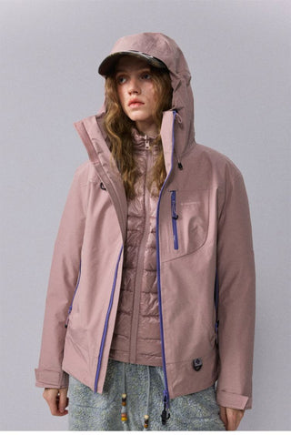 [Monterest] 3-in-1 Waterproof Shell with Down Liner