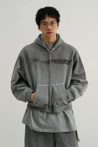 [MASONPRINCE] 460G Heavyweight Remake Zip-Up Hoodie