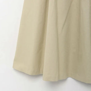 Pintuck flared skirt