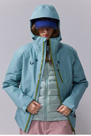 [Monterest] 3-in-1 Waterproof Shell with Down Liner