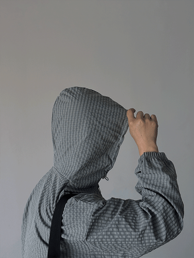 Offer Ripstop Check Wind Jumper
