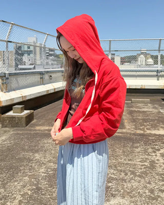 Simple zip-up hoodie