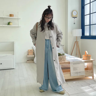 Oversized trench coat