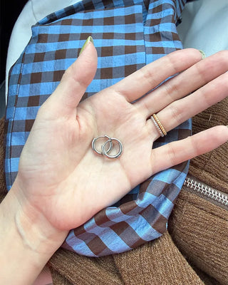 Simple 10mm hoop earrings