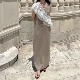 Feminine frill ribbon strap