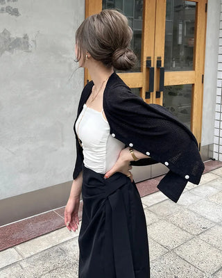 Side-shirred cap camisole