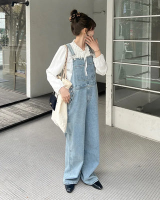Denim Overalls
