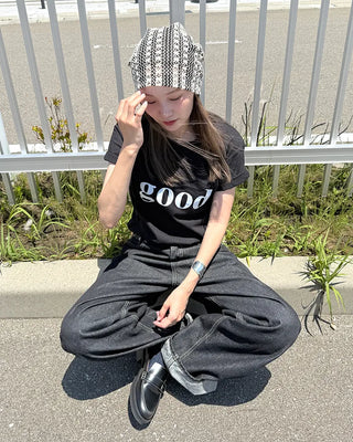 Patterned Stripe Beanie