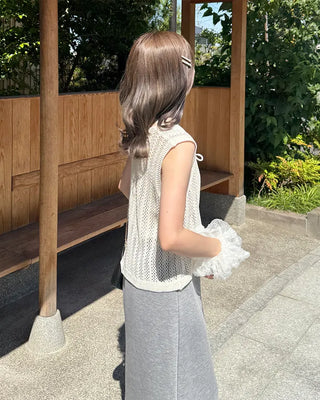 Camisole peplum bustier top