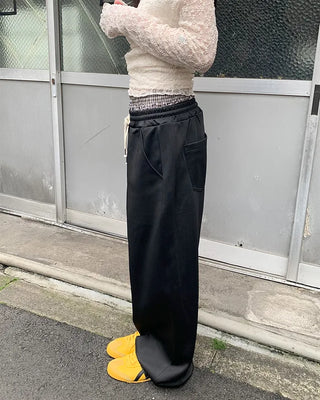 Sweatpants with Layered Point Pants