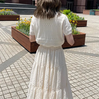 Punched Simple Summer Knit