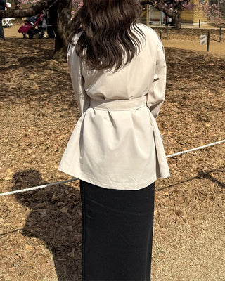 Half trench coat