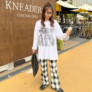 (Unisex) Square Long T-Shirt