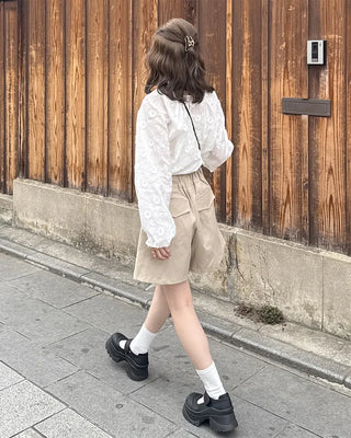 Velcro Mary Jane Platform