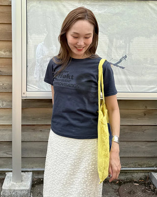 Number (N)ine Lettering Print Short-Sleeve T-Shirt