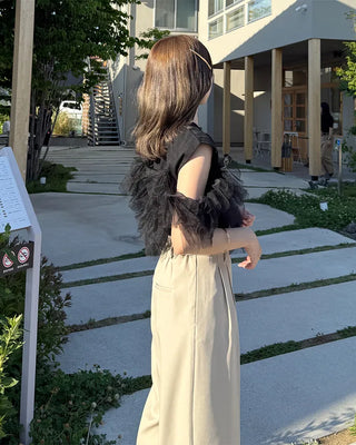 Bust Trace Point Sleeveless