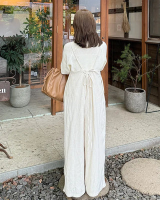 Wide overalls