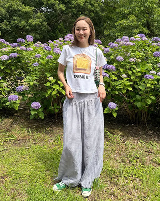 Buttered Toast Half-Sleeve T-Shirt