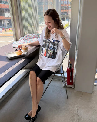 (Unisex) Photo Print Half Sleeve T-Shirt