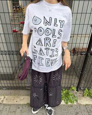 Crayon Lettering Short Sleeve T-Shirt