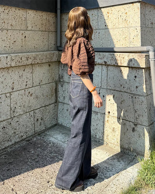 Big puff blouse
