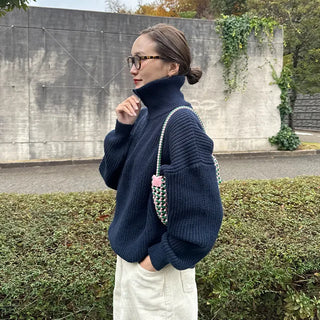 (Unisex) Half-Zip Knit