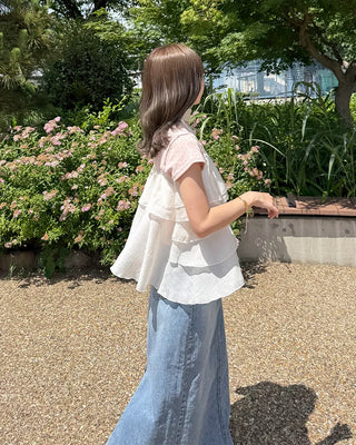 Muffler set Kankan sleeveless