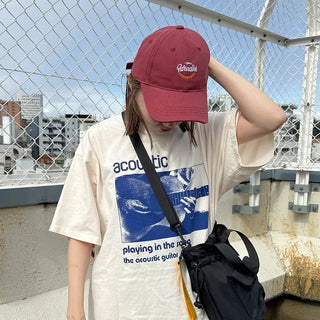 Lettering Ball Cap