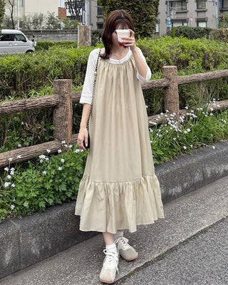 Round neck polka dot half-sleeve shirt