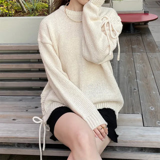 Eyelet Point Knit