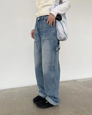 Carpenter denim pants