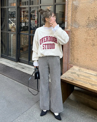 Letter print sweatshirt