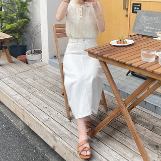 Twist mule sandals