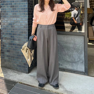 Center-creased slacks
