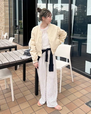 Simple long-sleeved T-shirt