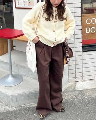 Duffle Point Raglan Sleeve Cardigan
