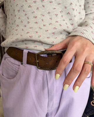 Square Western Vintage Belt