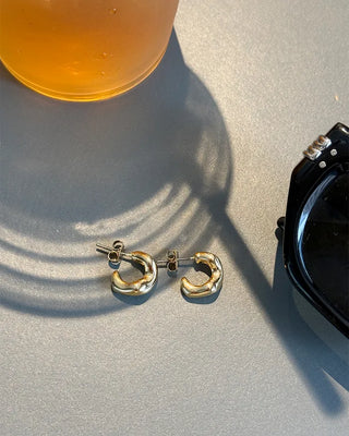 Bold earrings