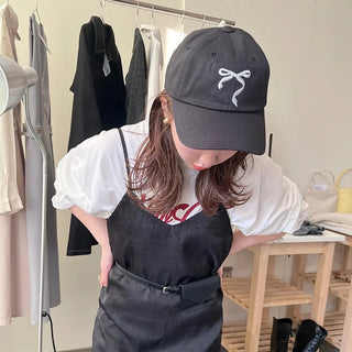 Ribbon Stitch Ball Cap