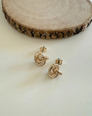 Twisted earrings
