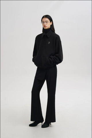 [MASONPRINCE] Seamless Cashmere Blend Layer Shirt