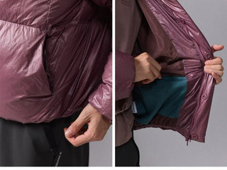 [Monterest] 800FP Duck Down Stand Collar Puffer Jacket