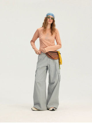[Monterest] Water-Resistant Wide Leg Work Pants